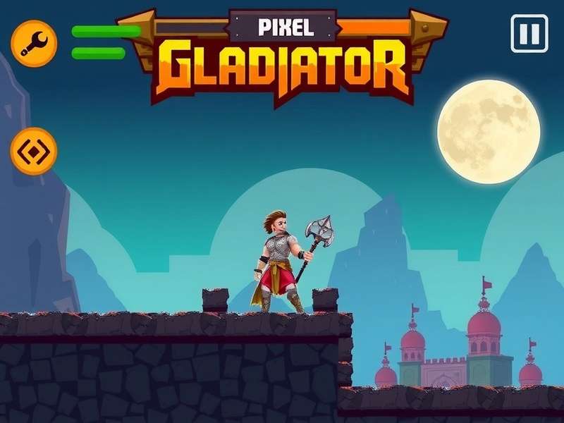 Bharat Pixel Gladiator Game Screenshot
